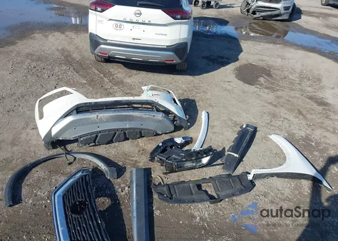 2023 Nissan Rogue Platinum Fwd из США, поврежденный, VIN JN8BT3DC0PW101864